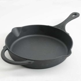 Timeless Beauty Pre-Seasoned Plus 12" Cast Iron Fry Pan