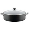 Easy Clean 14" Nonstick Family Pan, Jumbo Cooker With Lid