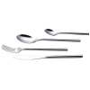 EXZACT Forged Flatware 24pcs - Heavy Highquality Stainless Steel Silverware