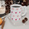 Floating Hearts Logo Mug