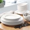 Anniston 12-Piece Porcelain Round-Shaped Dinnerware Set