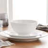 Anniston 12-Piece Porcelain Round-Shaped Dinnerware Set