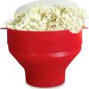 1pc Collapsible Silicone Microwave Popcorn Popper - Quick and Easy Way to Make Delicious Popcorn at Home